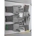 PU palm coated gloves, cut resistance level 5/C